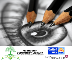 photo of pencils laying on a drawing