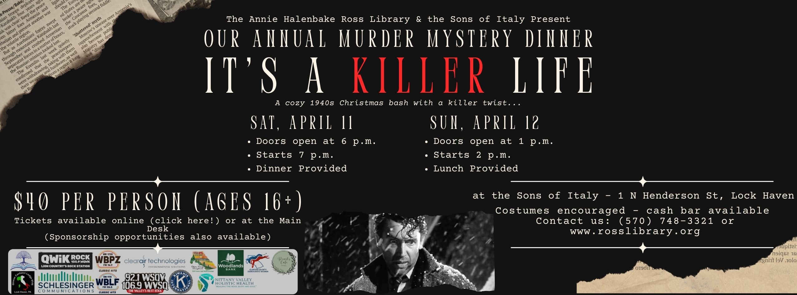 Murder Mystery Poster (2553 x 945 px)